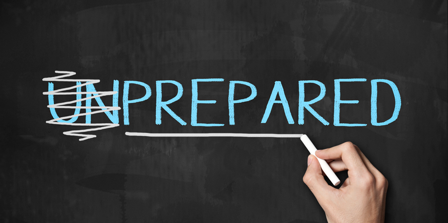 Unprepared to Prepared